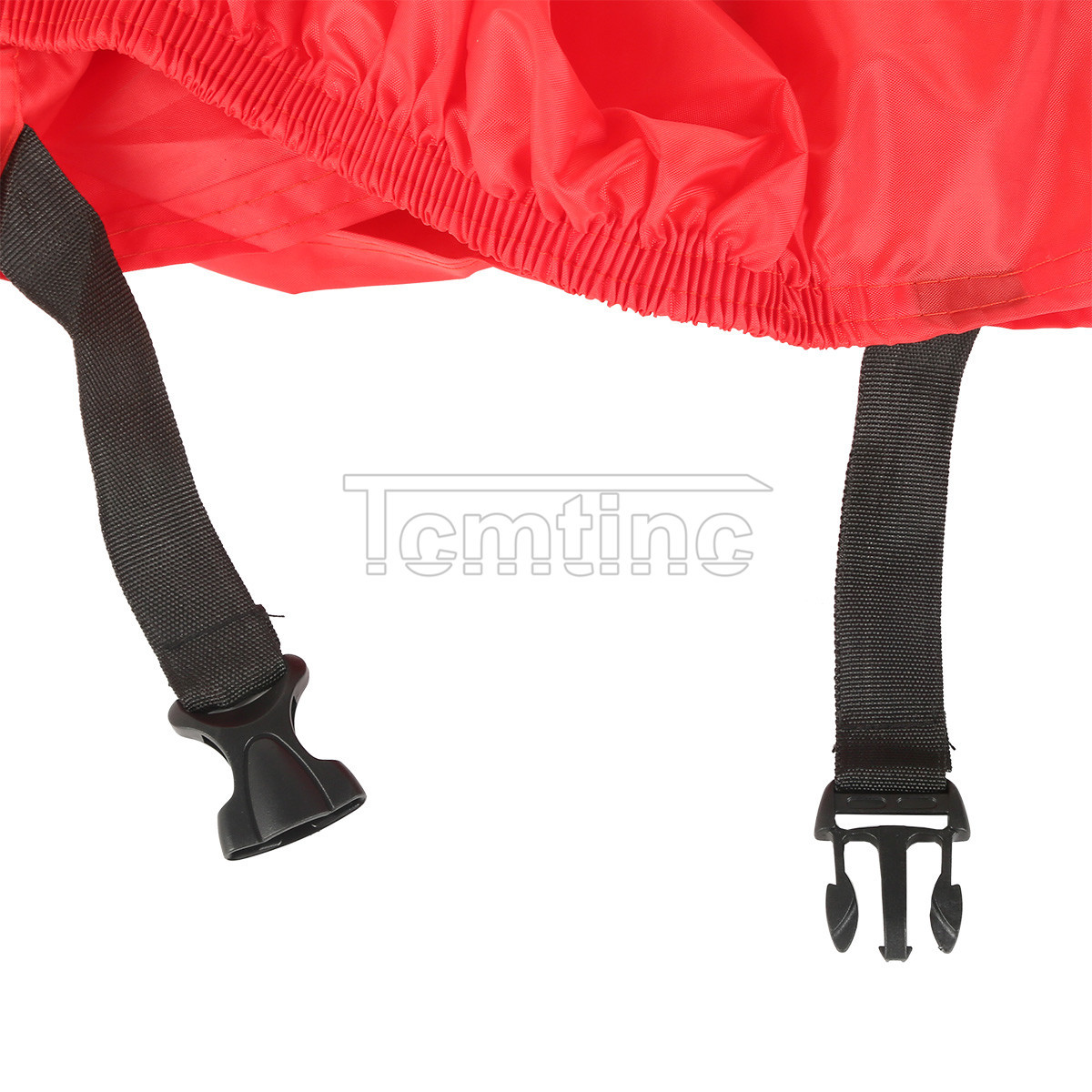 XXXL Black Red Waterproof Motorcycle Cover Fits For Harley Softail Fatboy Dyna
