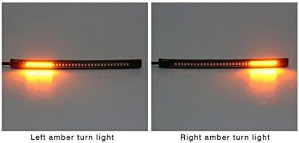 Durable 32 LED Light Strip – Perfect for Motorcycle Tail Lights and Signal Use