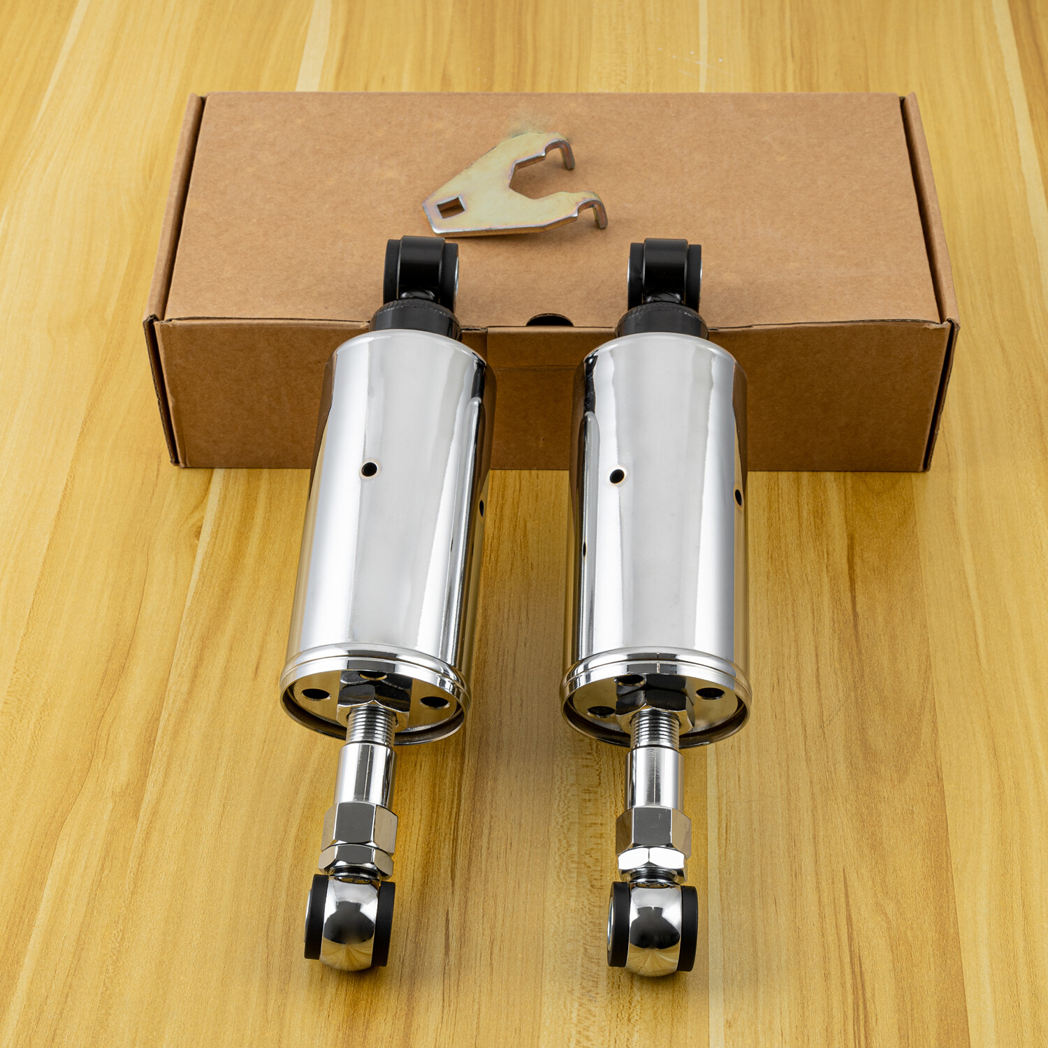 Narrow Body Adjustable Lowering Shocks For 1989-1999 Harley Softail FLST Fatboy