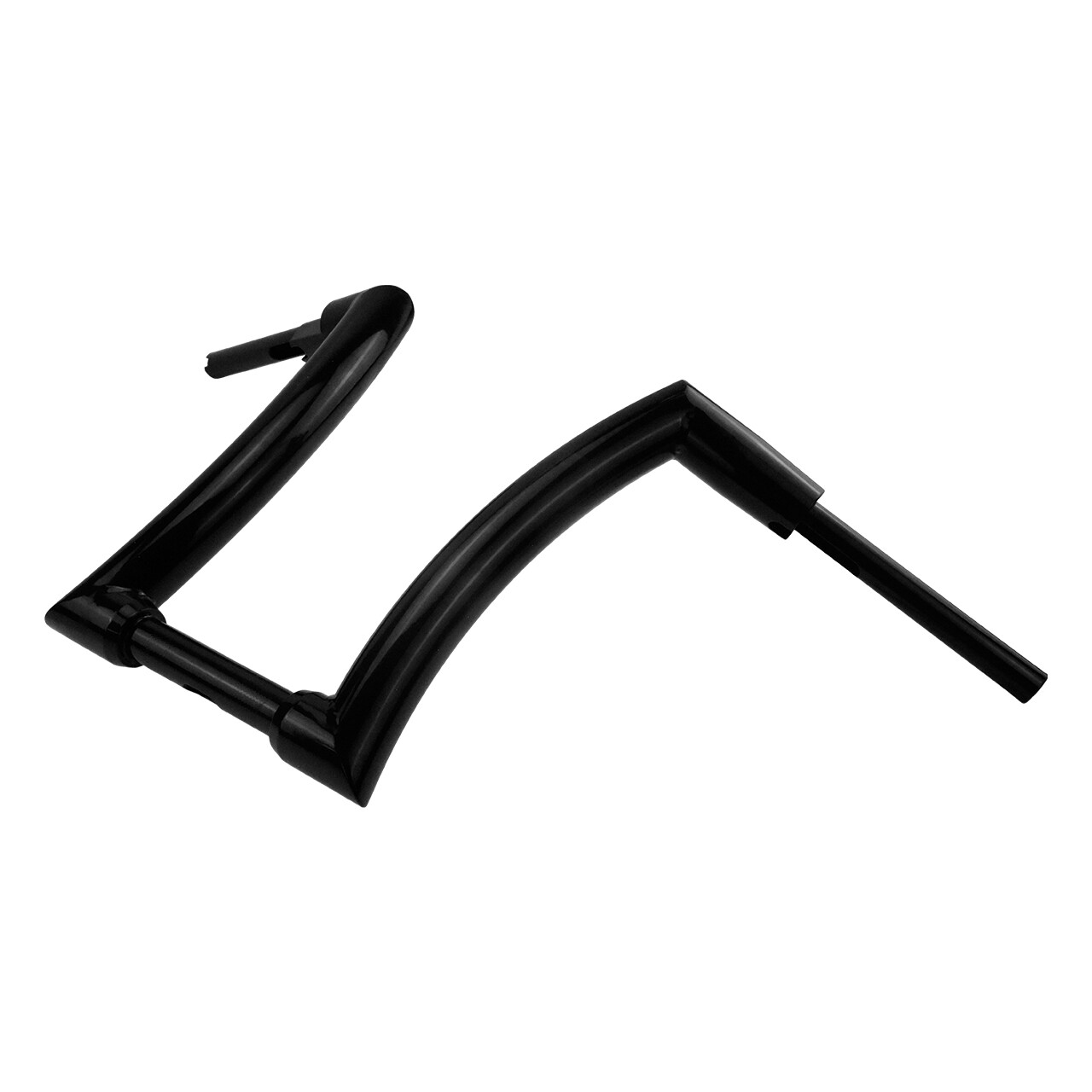 Black 16″ Ape Hanger Handlebar 1.25″ Rise For Harley Dyna Street Fat Bob 00-2020