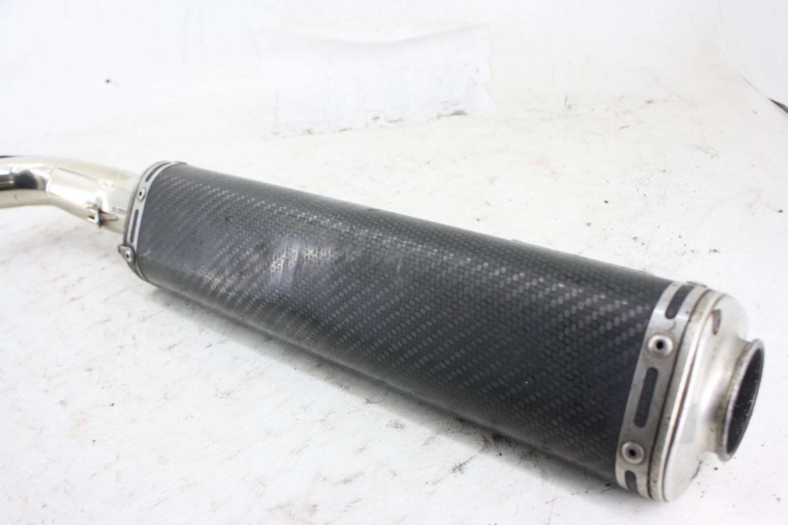 YOSHIMURA TRS CARBON FIBER EXHAUST LEFT SLIP-ON YAMAHA YZF R1 2004 2005 2006