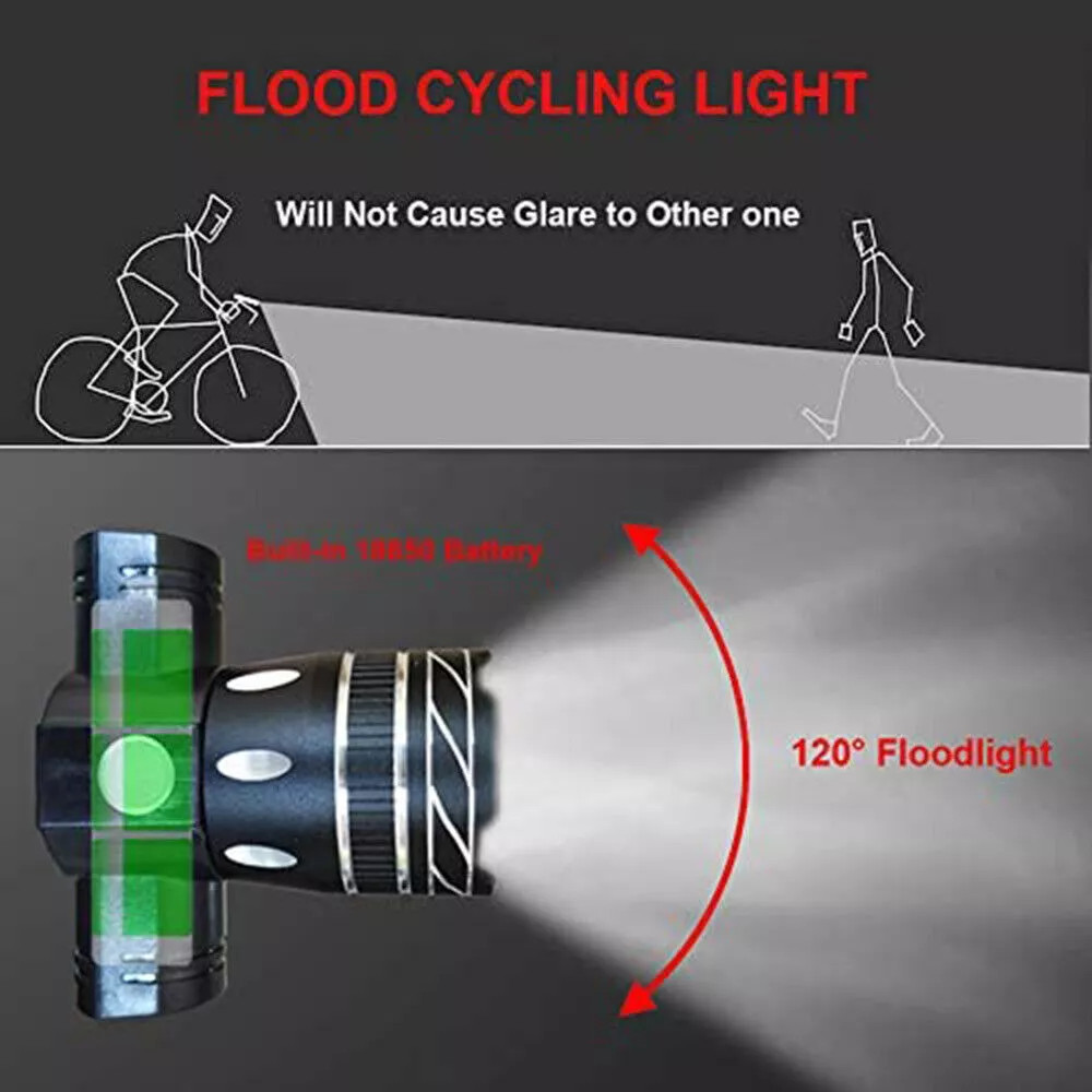 2 Pack Motorcycle Driving Light Headlights Dual Color Spotlight Lamp Accessories