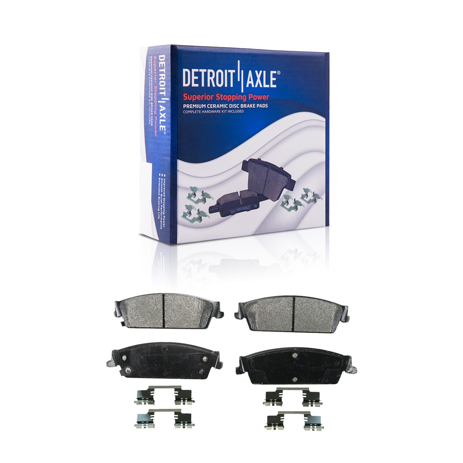 Rear Brake Caliper + Brake Pad for Escalade Suburban Silverado Sierra 1500 Tahoe