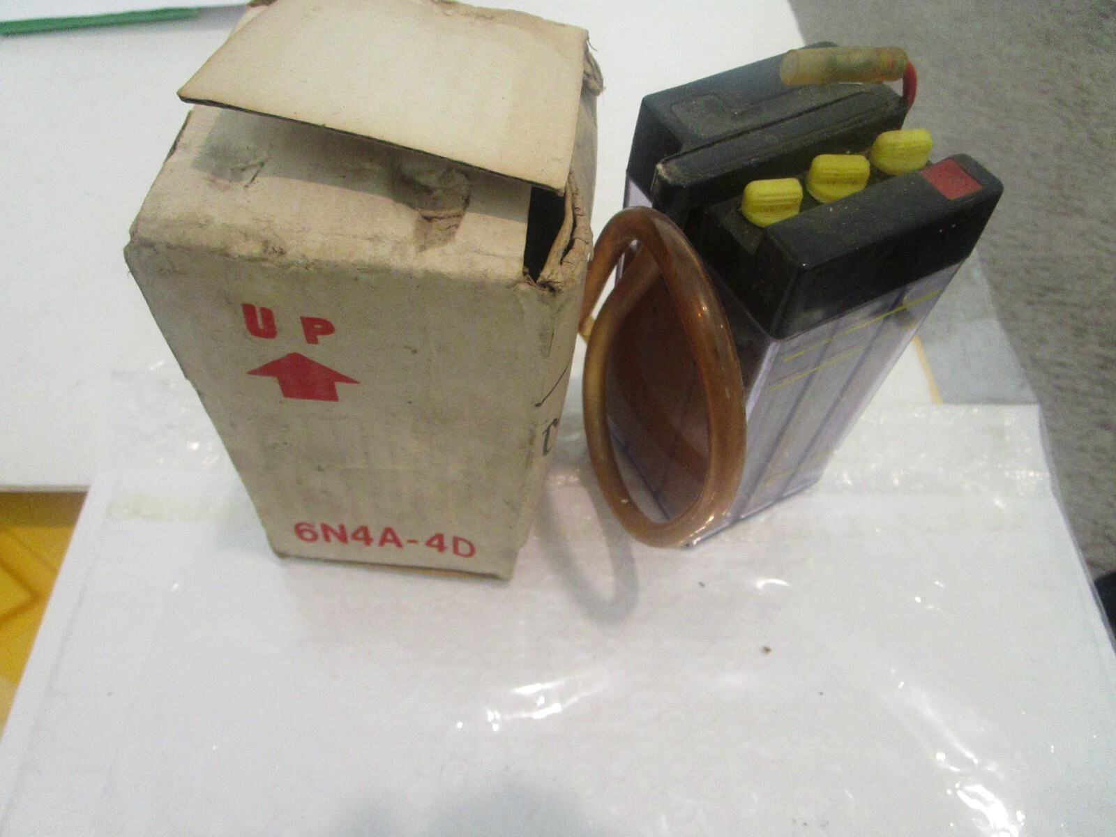 NOS Yamaha 1972-82 LT2 LT3 RD60 RS100 FT125 200 BATTERY 6V Lazer 6N4A-4D