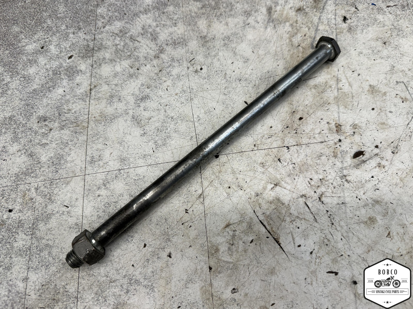 1965 Honda S65 Sport SWINGARM MOUNT PIVOT BOLT T15-7302.AES
