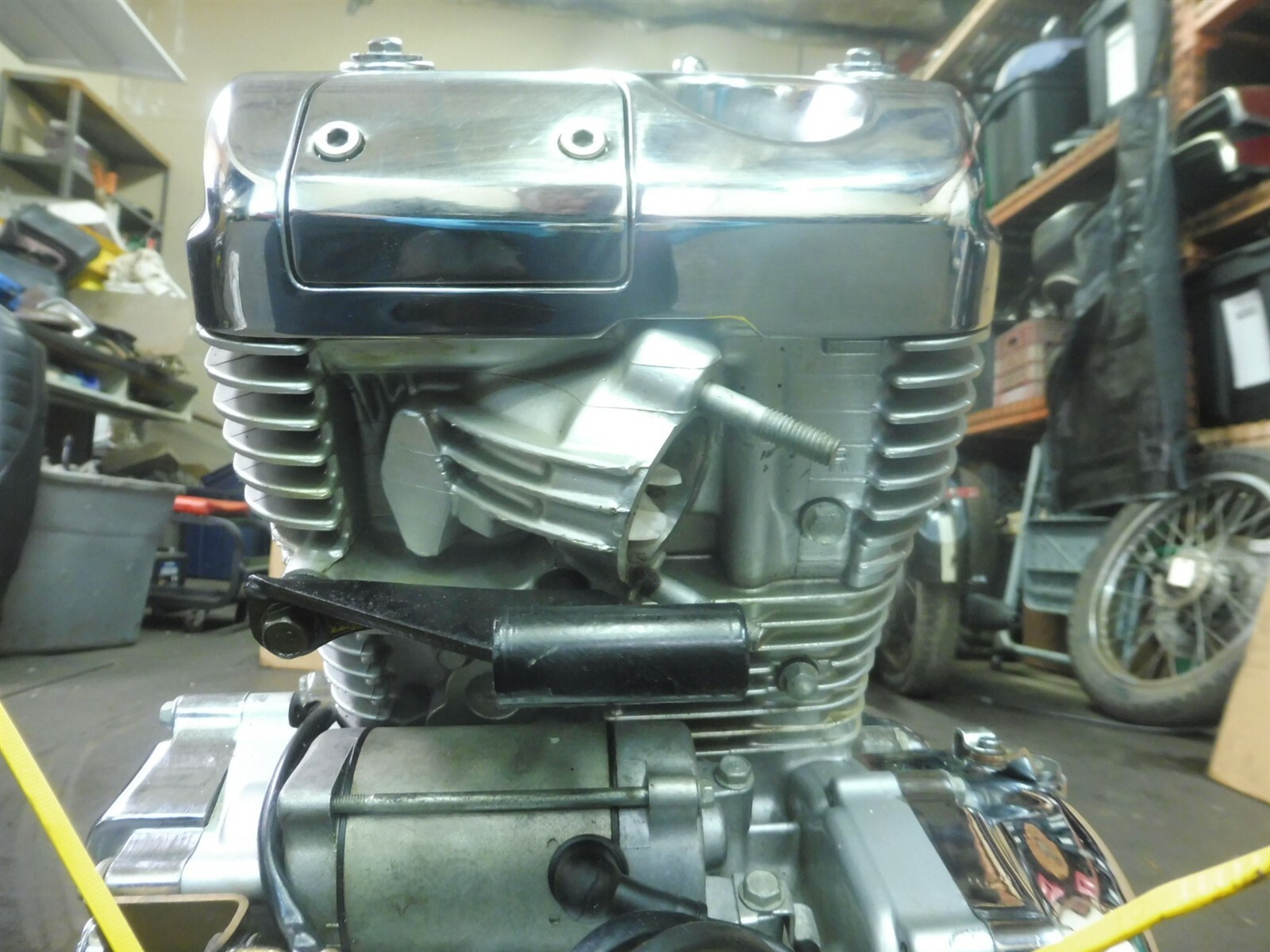 2001 Honda Shadow VT600 HM903L. engine motor good compression 4,416 miles