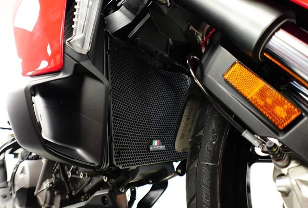 Evotech Performance Radiator Guard fits Ducati Multistrada V2/V2S. Year 2025 on