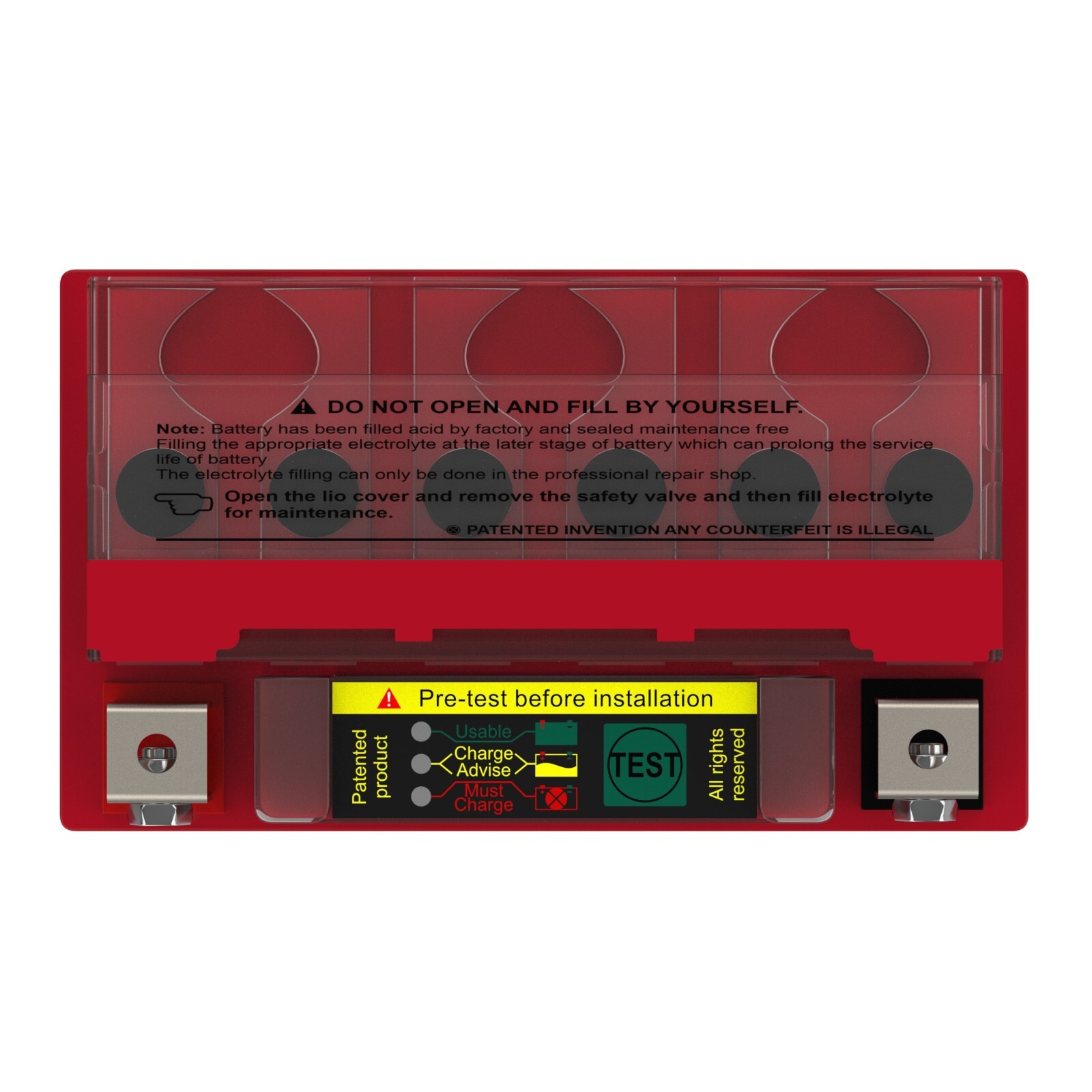 Yamaha YTM225DX TRI-MOTO 1983-1986 YTX14 BS Gel Replacement Battery