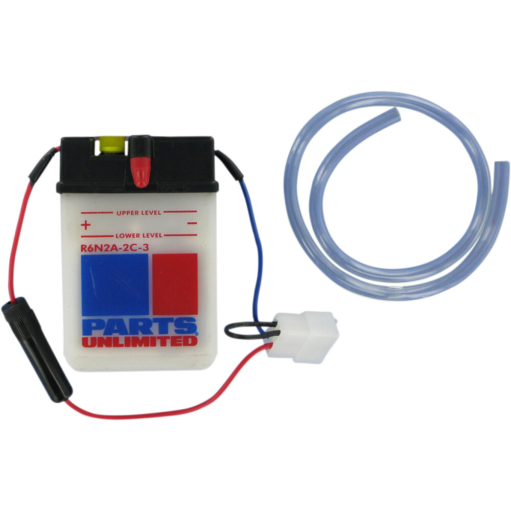 Parts Unlimited 6V Conventional Battery R6N2A-2C-3 (R6N2A-2C-3)