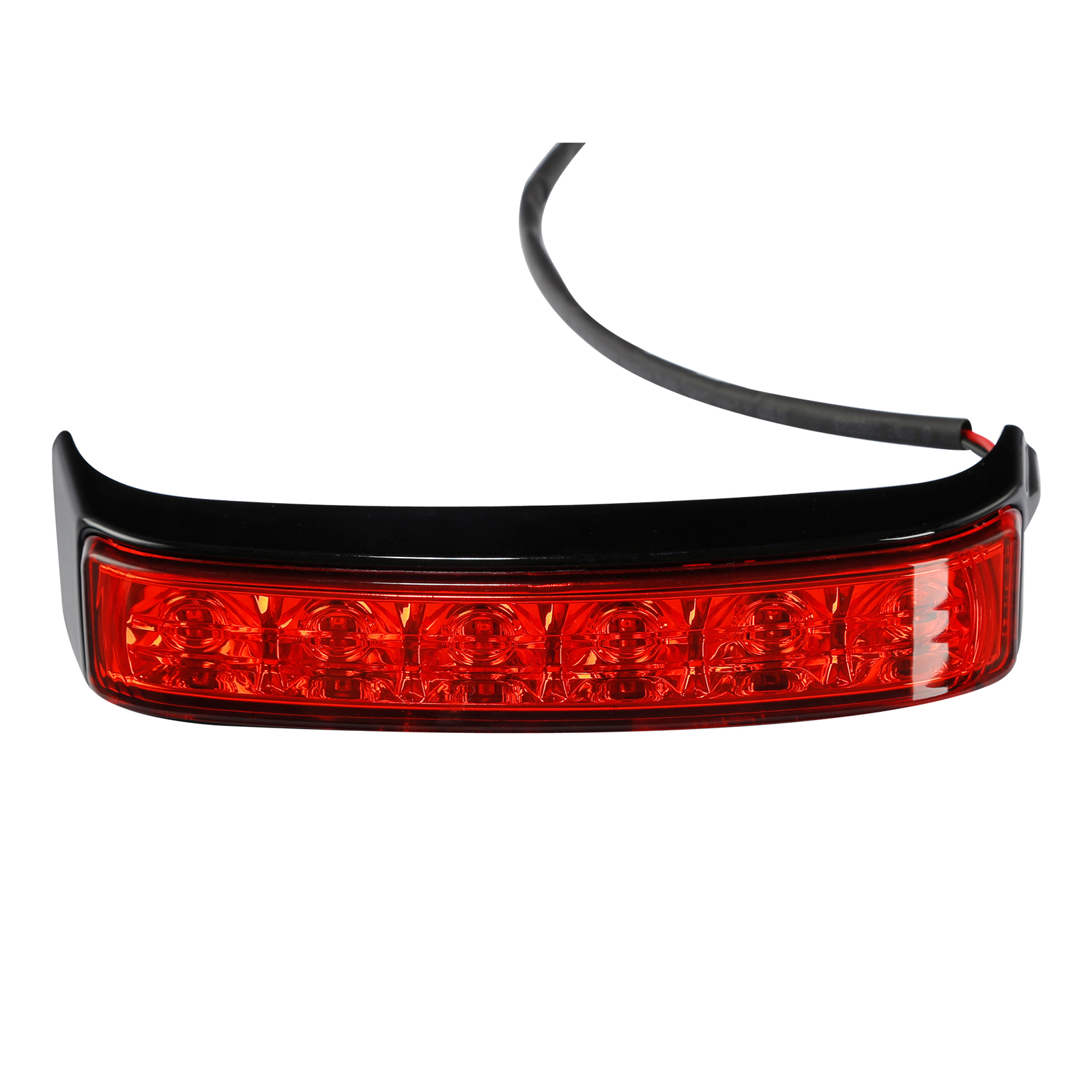 Red Black LED Saddlebag Run Brake Turn Light For Harley Electra Glide 2014-2024