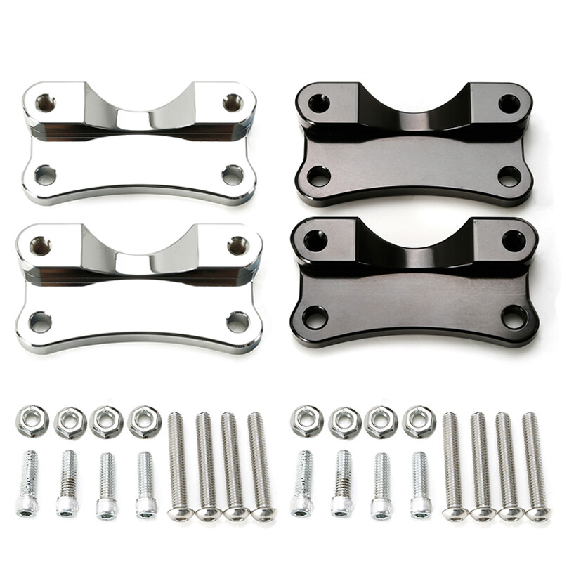 Front Fender Adapter Spacer Riser Mount Kit Fit For Harley Road Glide 2014-2024