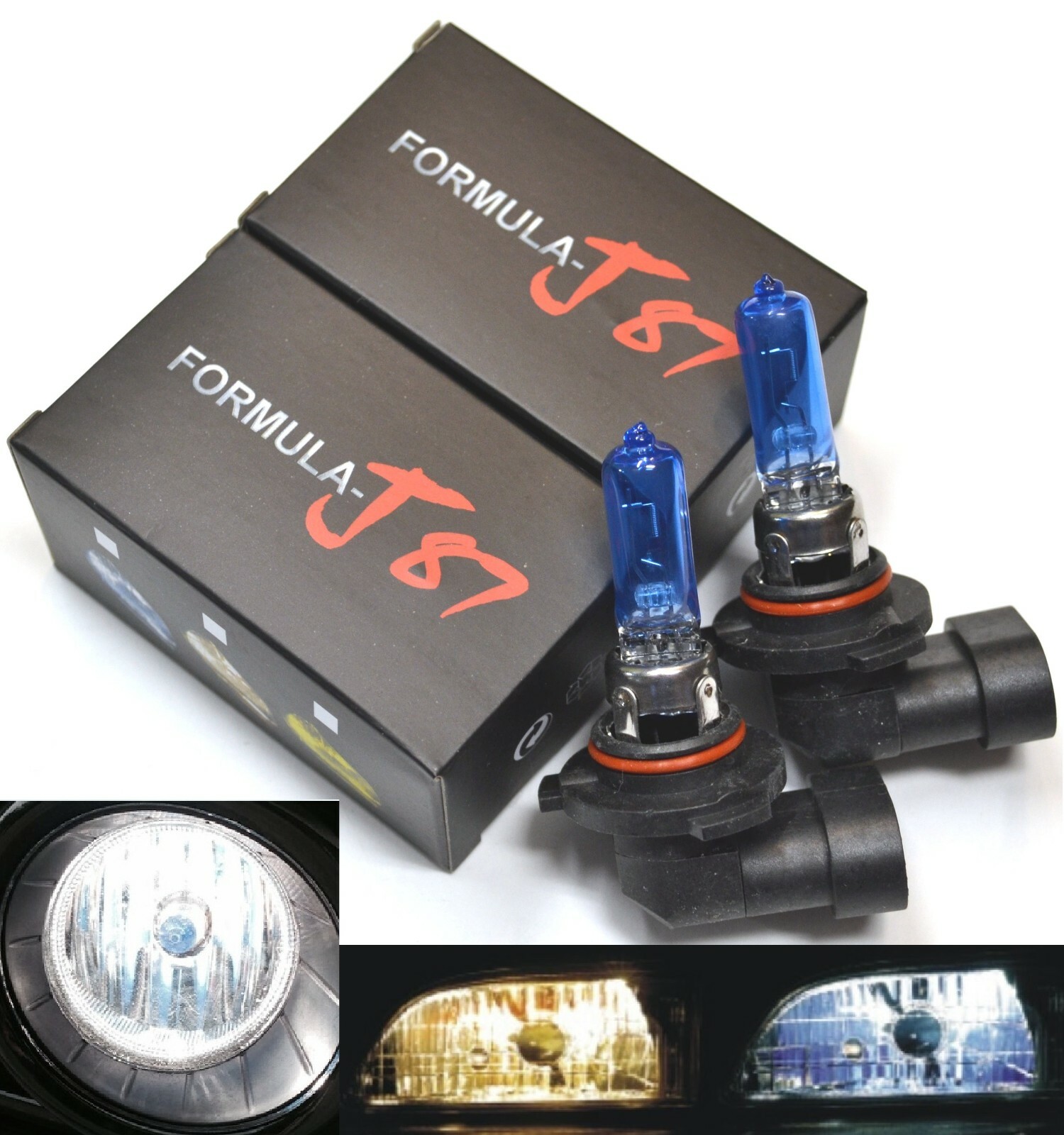 Halogen 9005 HB3 100W 5000K White Two Bulbs Head Light High Beam Replacement Fit
