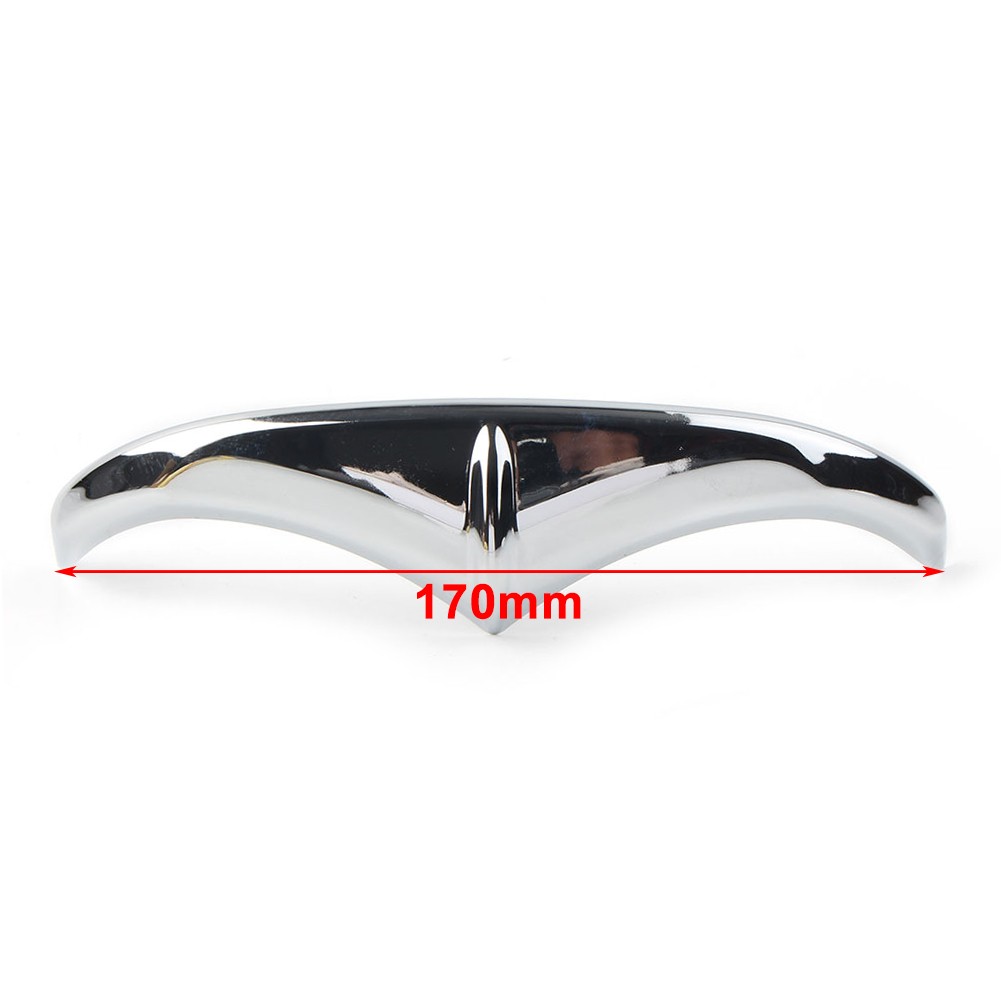 Motorcycle Chrome Front Fender Leading Edge Accent Trim for Harley