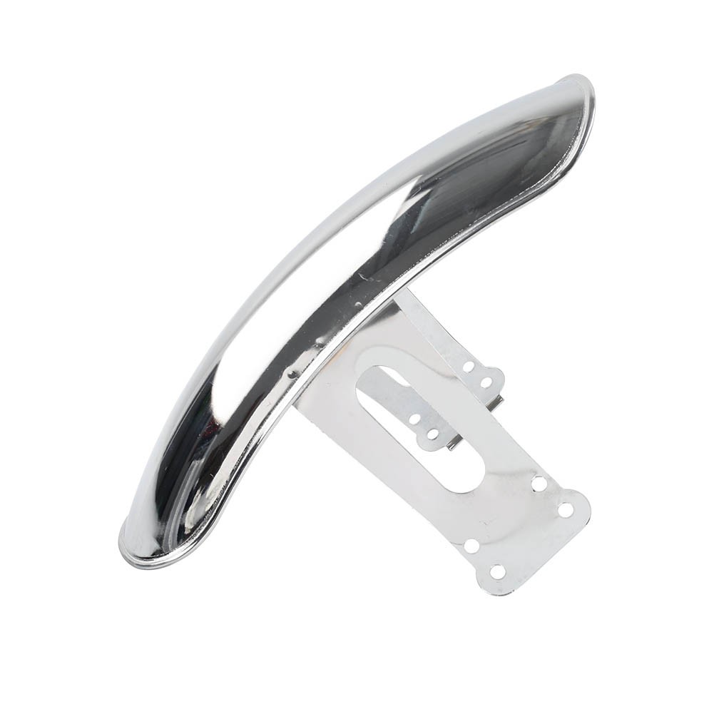 Retro Front Fender Protector Metal Mudguard For Honda CG125 Motorcycle Chrome