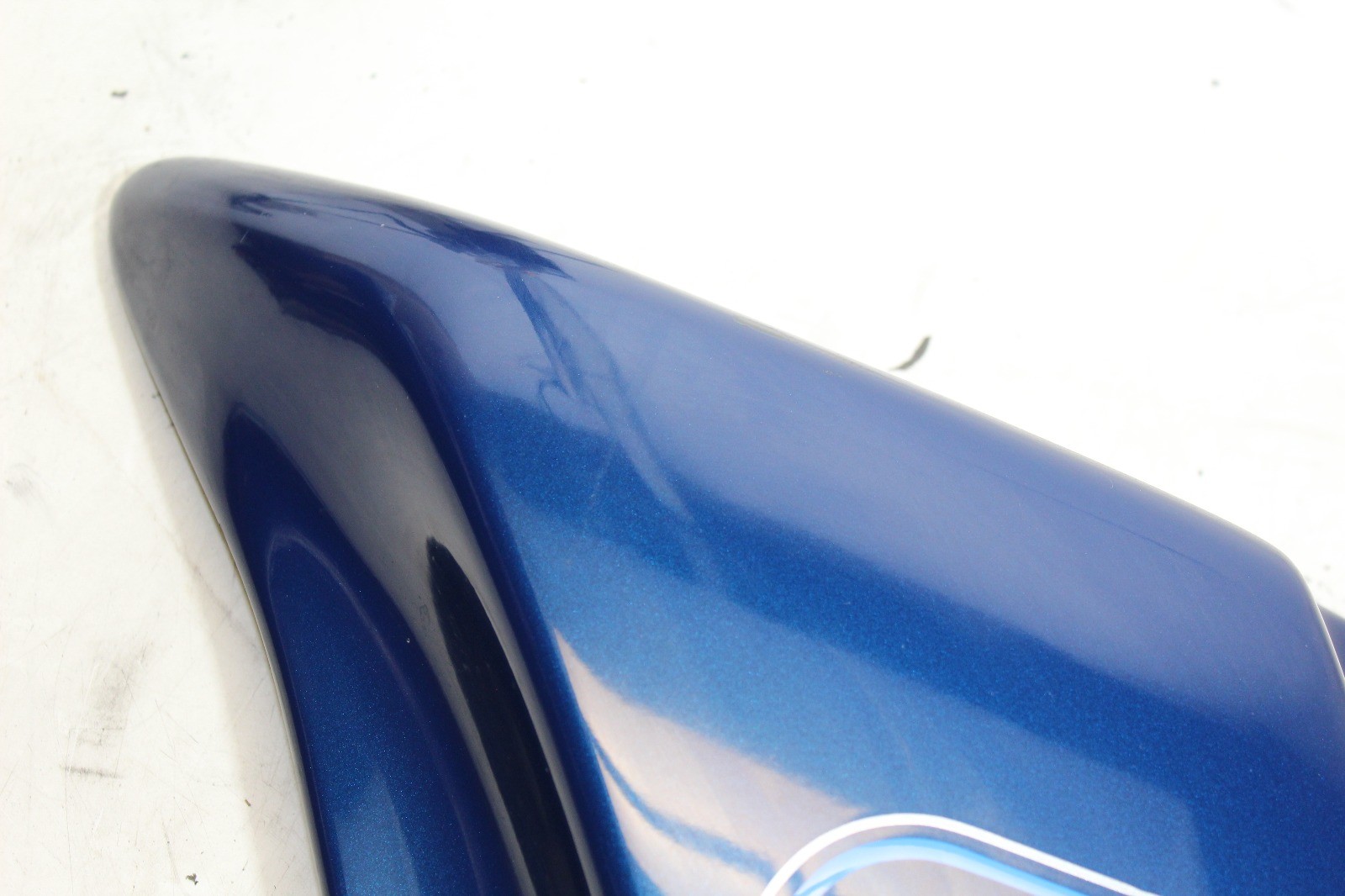 97-06 Harley Touring OEM Side Fairing Cover Set Sinister Blue Fiberglass