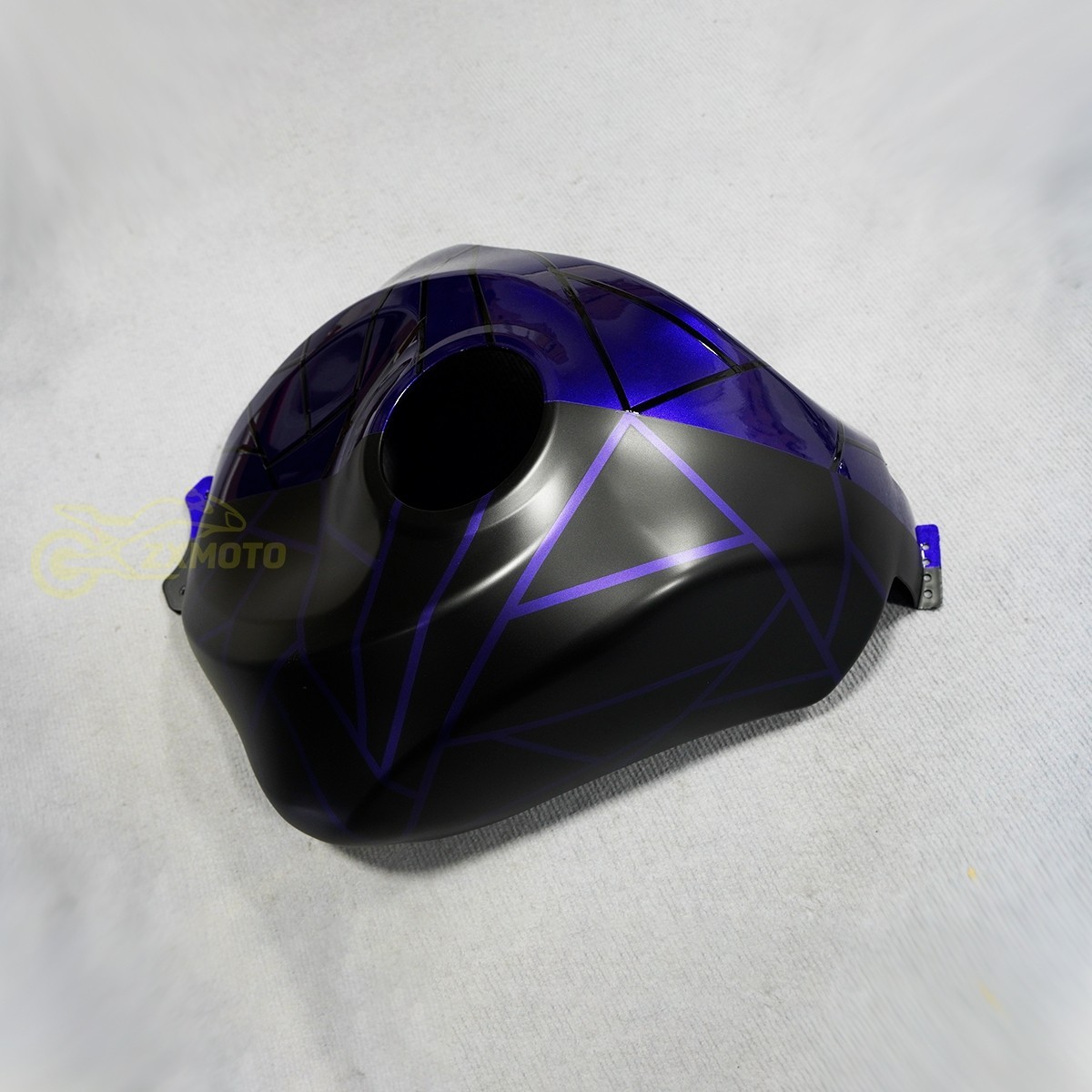 Glossy Purple Black Fairing Kit +Tank For Kawasaki Ninja ZX6R 2024 2025 636 ABS