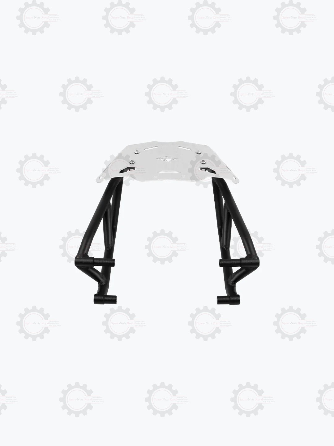 Silver & Black Gopher “Luggage Carrier Fit For TVS Apache RTR 310”