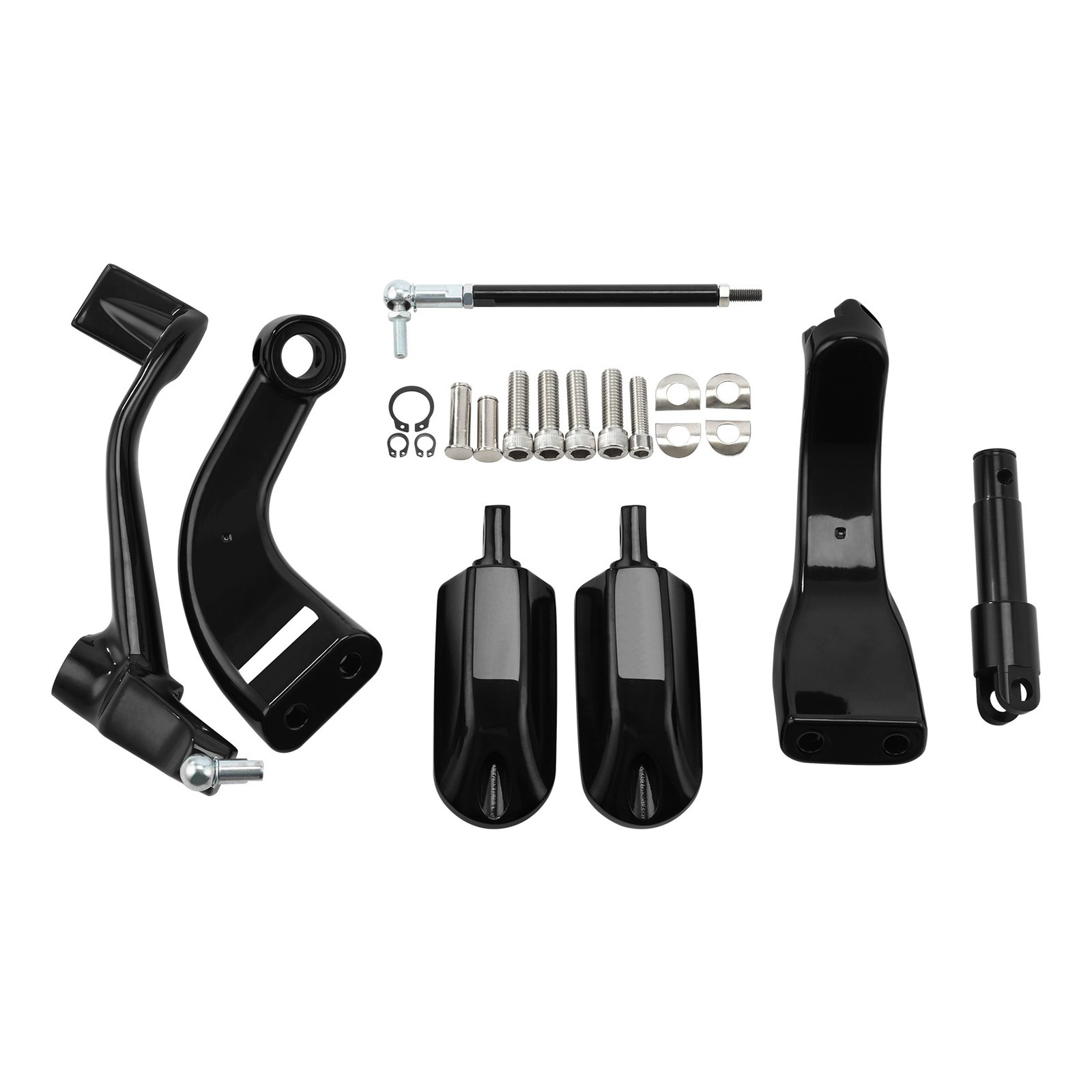 Mid Control Kit FootPeg Fit For Harley Sportster XL 883 1200 2004-2013 TCMT