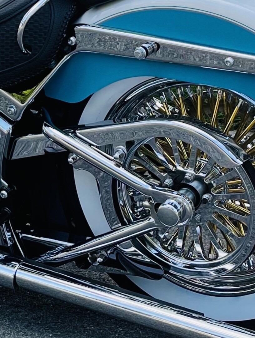 Harley Softail SWING-ARM 2008 & Up guarantee FIT fits DELUEX- Heritage 47573-08