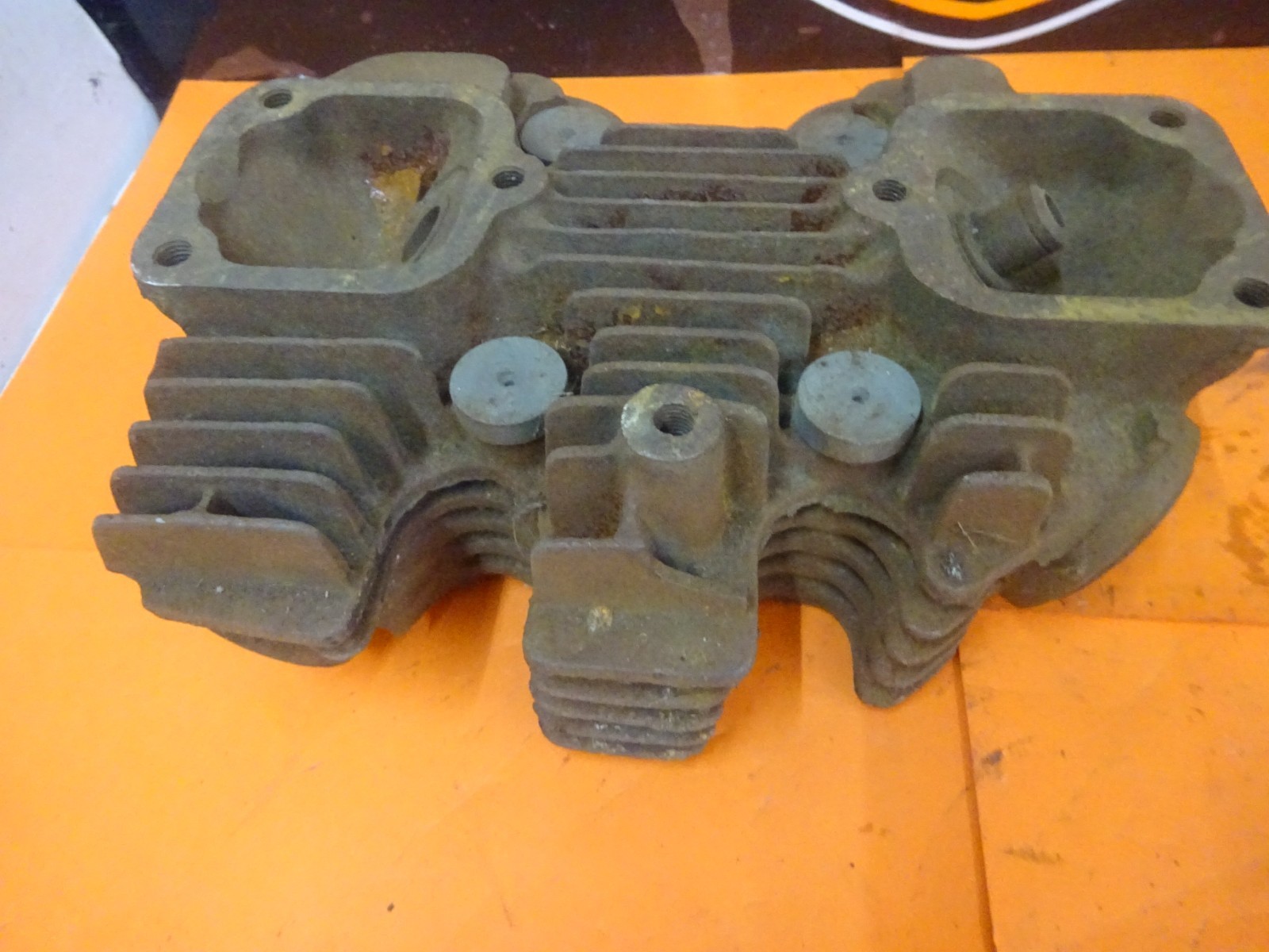 Vintage Harley Ironhead Sportster CHOICE of LAST 6 OEM REAR BARE CYLINDER HEAD