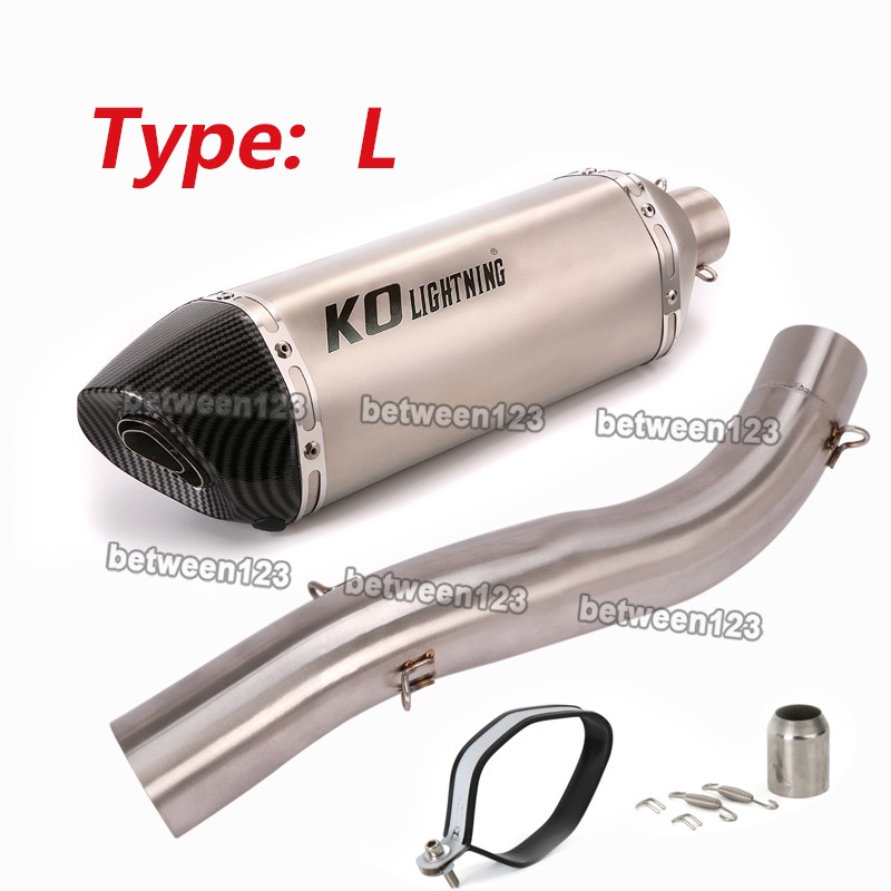 For Ducati Monster 797 2017-2023 Scrambler 800 821 Exhaust Muffler Tips Mid Link