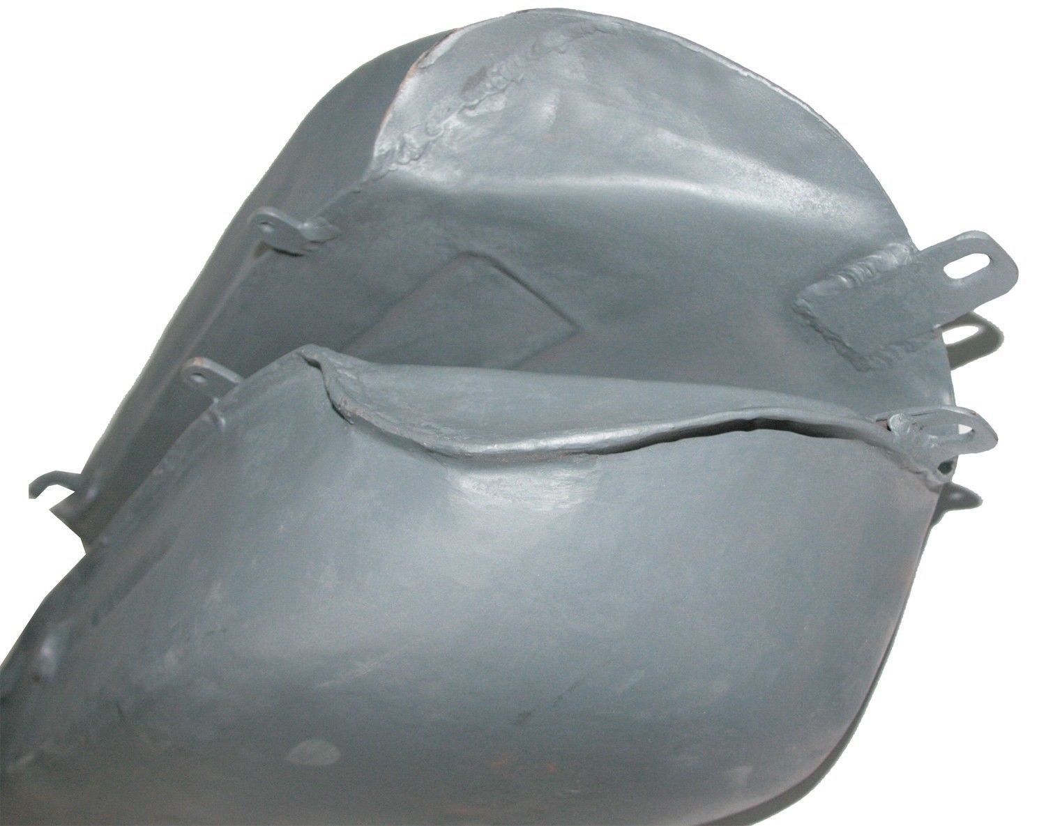 Repro Bare Metal Raw Steel Petrol Fuel Gas Tank Fits BMW R71 Motorcycle