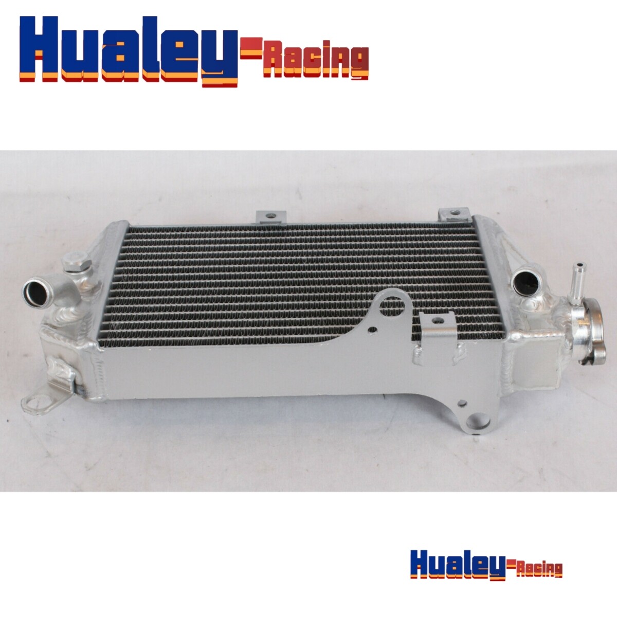 Aluminum Radiator & Fan For 1987-2007 Kawasaki KLR650 KLR 650 2000 1999 1998