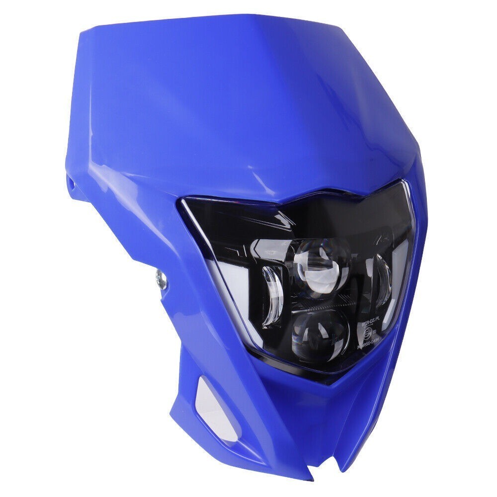 LED Headlight with Switch For Yamaha YZ 85 125 250 450 490 TTR 110 125 200 230