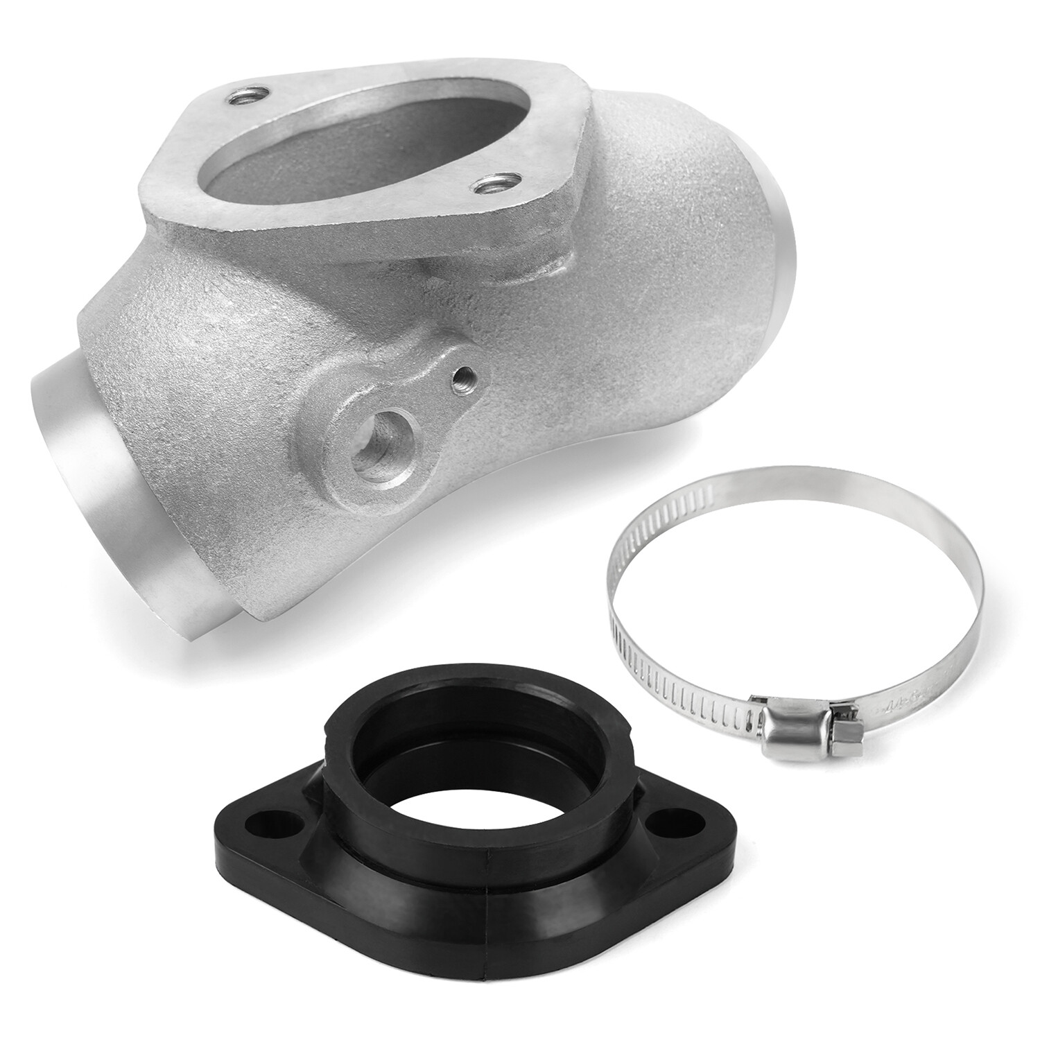 Intake Manifold Rubber Flange Adapter Kit HS42/061-45TC For Harley-Davidson Twin