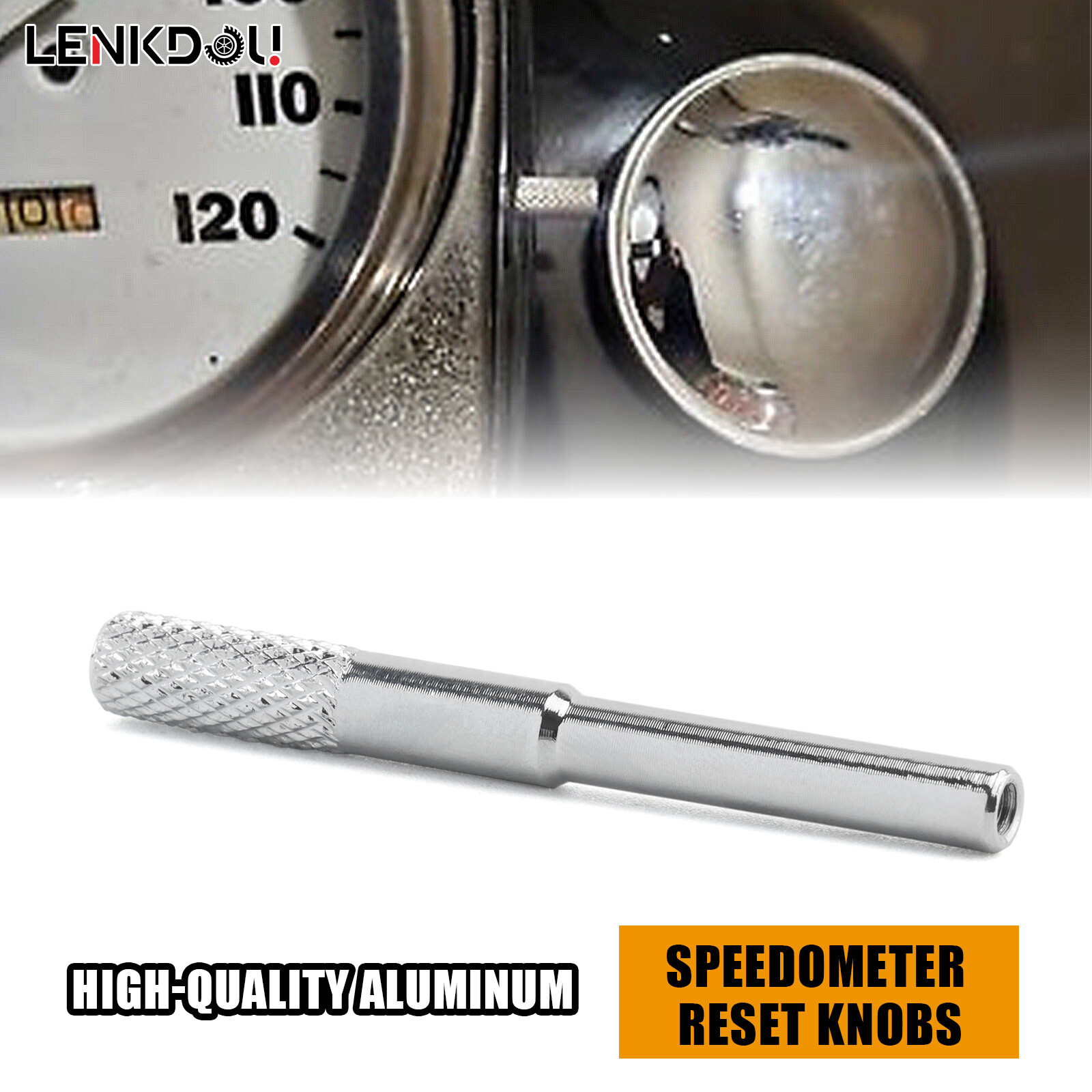 Single Trip Meter Speedometer Reset Knob For Harley Harley Touring Softail FL 41