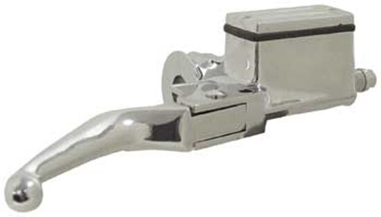 New Chrome 5/8 Bore Handlebar Master Cylinder for 1984-1995 Harley Davidson