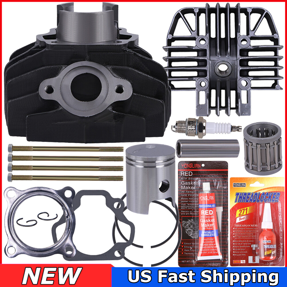 For Yamaha PW80 PW 80 Cylinder Piston Head Gasket Top End Rebuild Kit 1983-2006