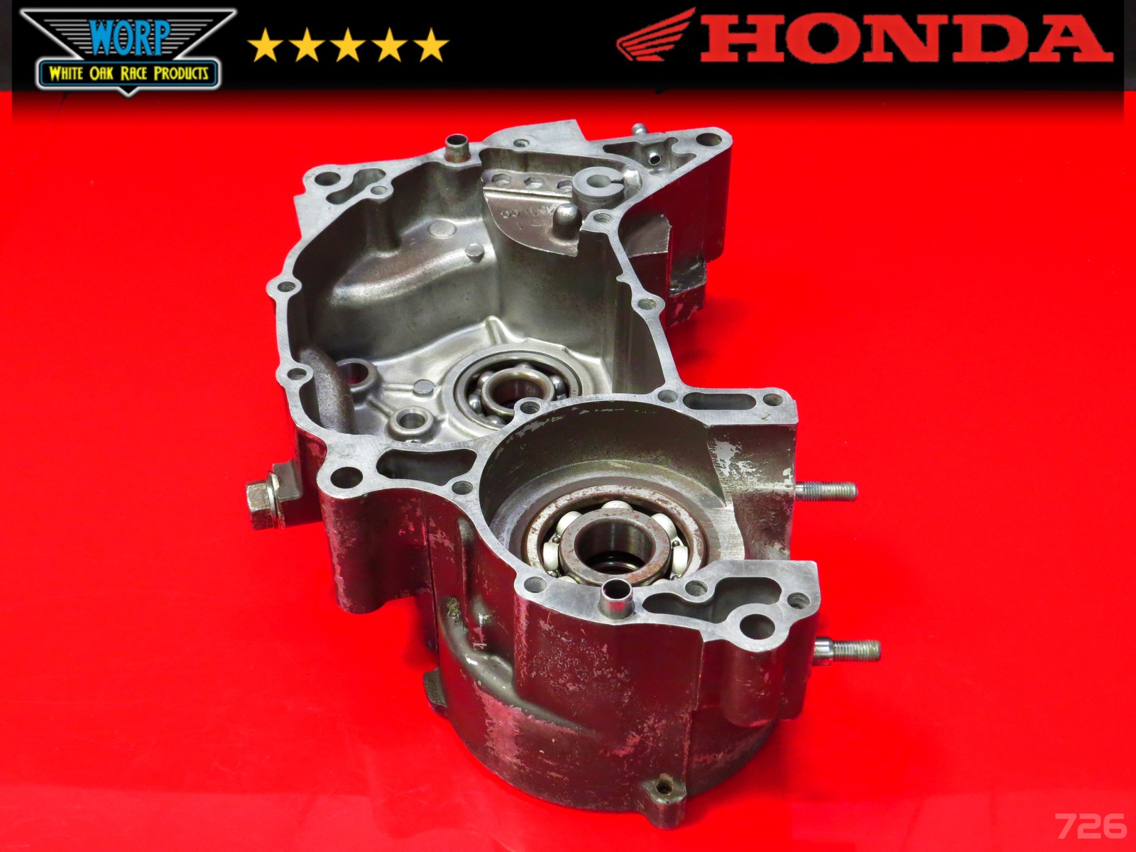1974 HONDA MT125 ELSINORE MATCHED CRANKCASE CRANK CASE SET LEFT RIGHT OEM