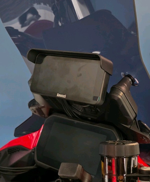 Ducati Multistrada V4 ball mount Aoocci/Carpuride/Innovv/etc.. nav sat gps ram