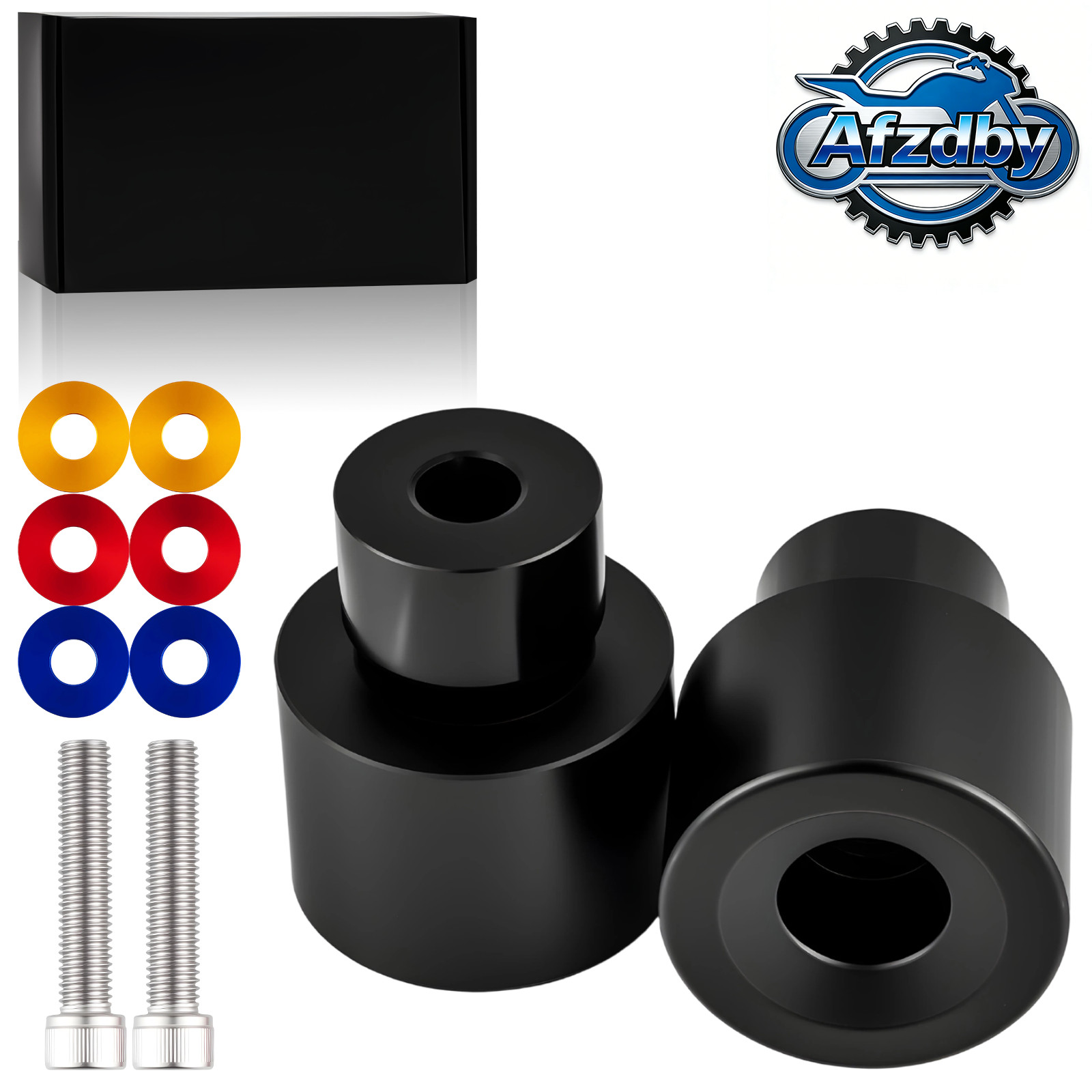 2Pcs M12 Protective Slider Crash Bar End Balls Engine Guard Protector For Harley