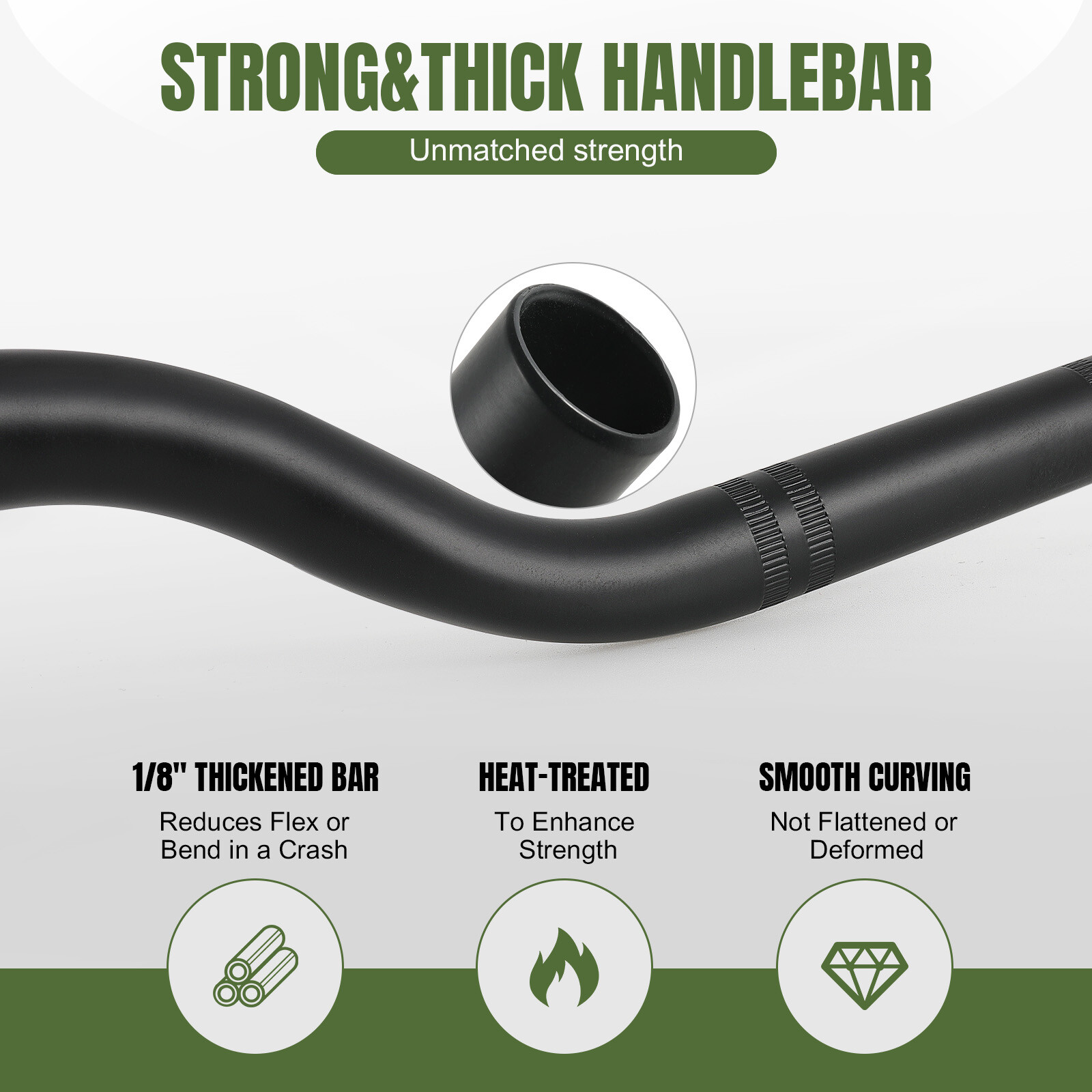 For Yamaha FZ6R FZ1 FZ6 FZ07 FZ600 FZ700 7/8″ 22mm Handlebar Tracker Drag Bar