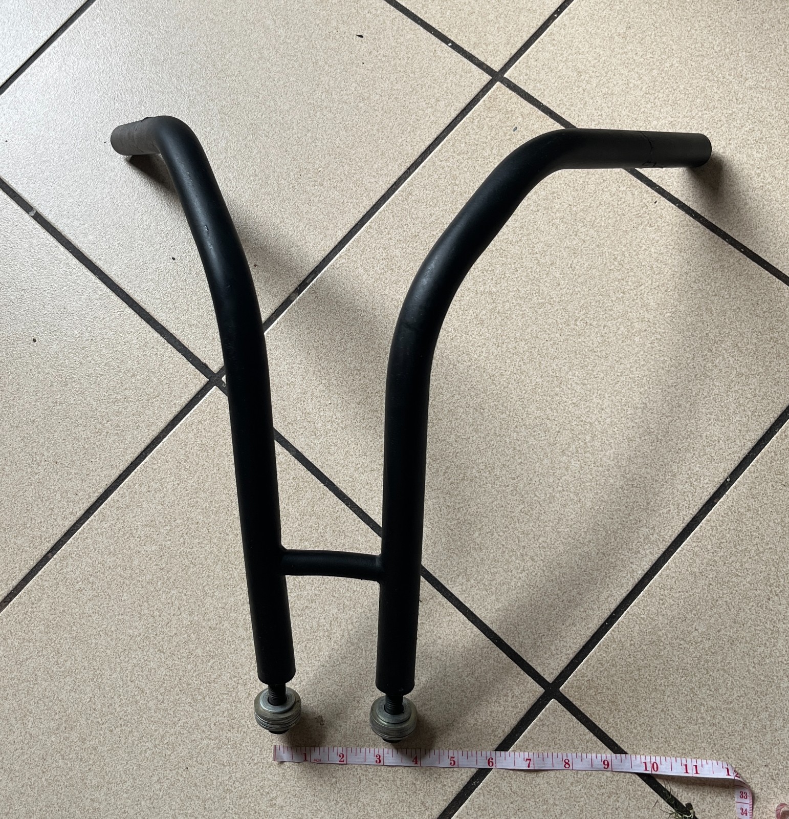 Japanese Rabbit/Bunny Ear Motorcycle Handlebars – Stainless Steal – 1 Inch