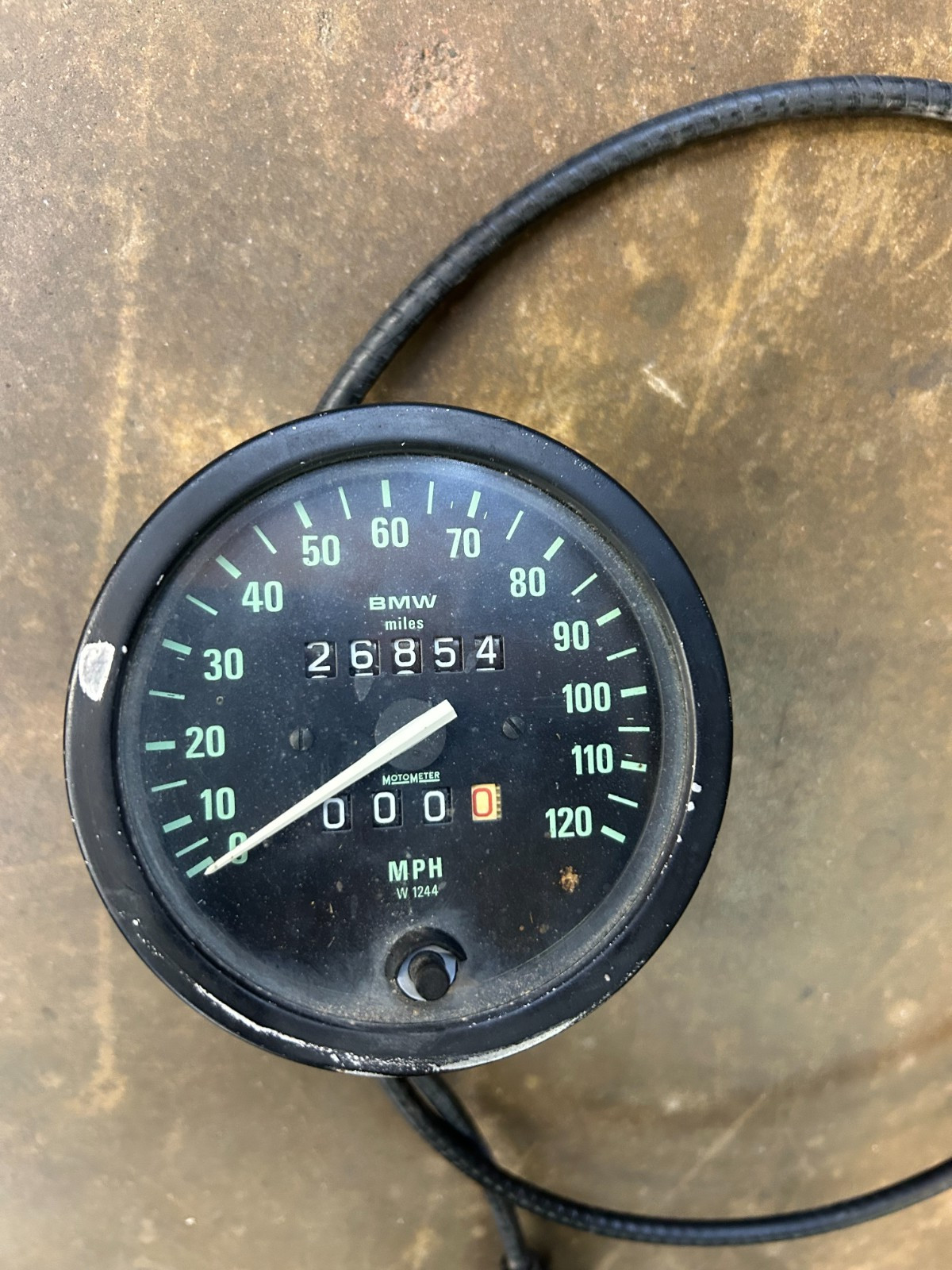BMW R80ST Speedometer 62 12 1 244 382