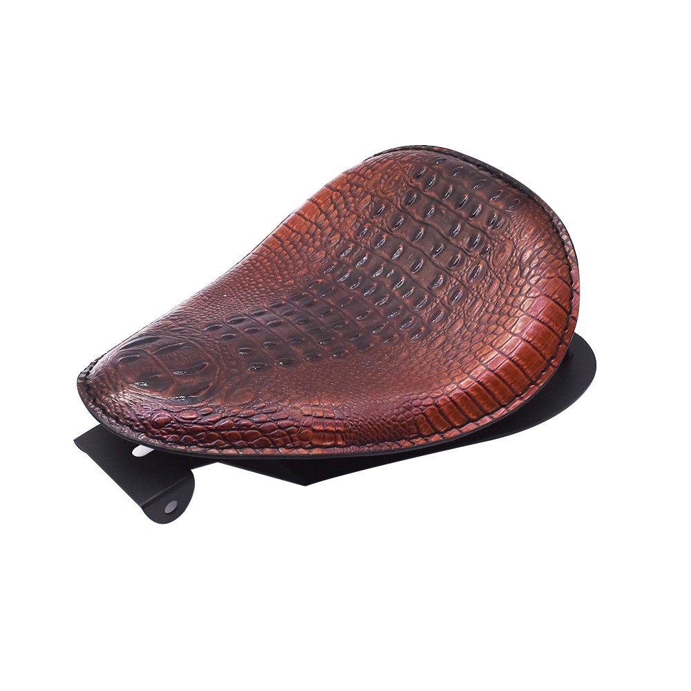 Motorcycle Soft Leather Seat Spring Solo Bracket For Honda Bobber Chopper
