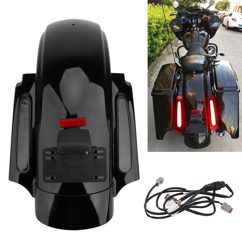 Rear Fender System For Harley Touring Road King Electra Street Glide 2009-2013