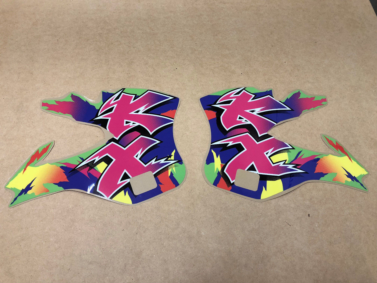 Kawasaki KX125 KX250 1994 OEM Replica Graphics Decals Reproduction