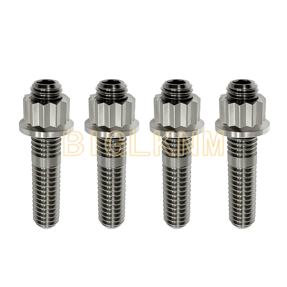 Stainless Steel Exhaust Studs & Nut Kit For Harley Road Glide Road King 1984-17