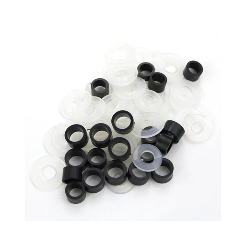 Black Alluminum Set Fairing Bolt Screws Complete Motorcycle Fit Mudgard 195pcs