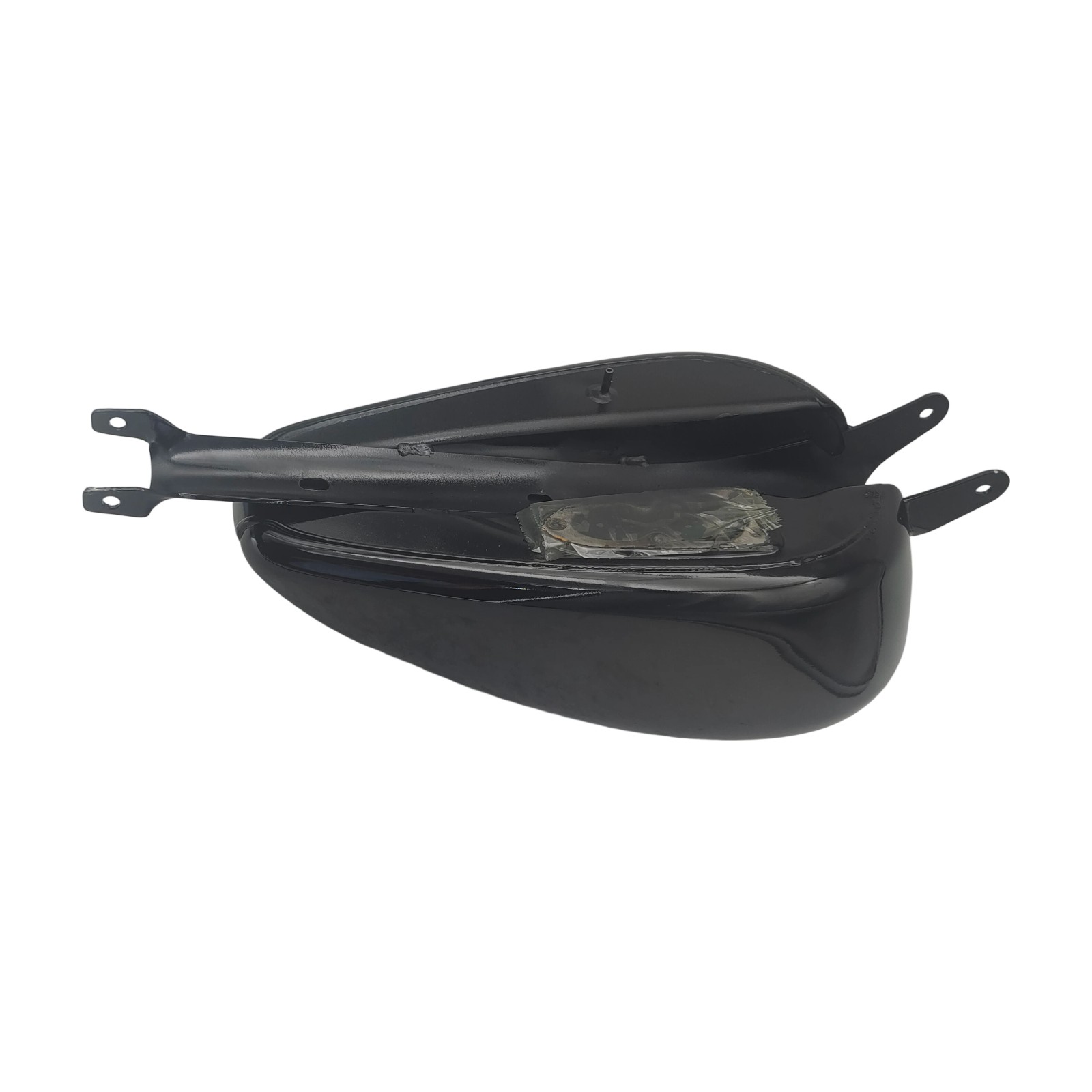 Vivid Black 3.7gal. Gas Fuel Tank Fit For Harley Sportster 883 XL 1200 04-06