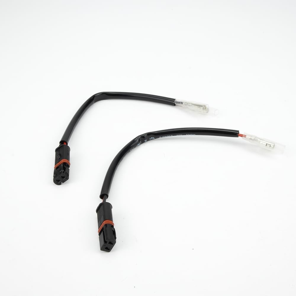 12V Extension Cable Adapter LED Turn Signal Lights BMW Motorcycles Waterproof