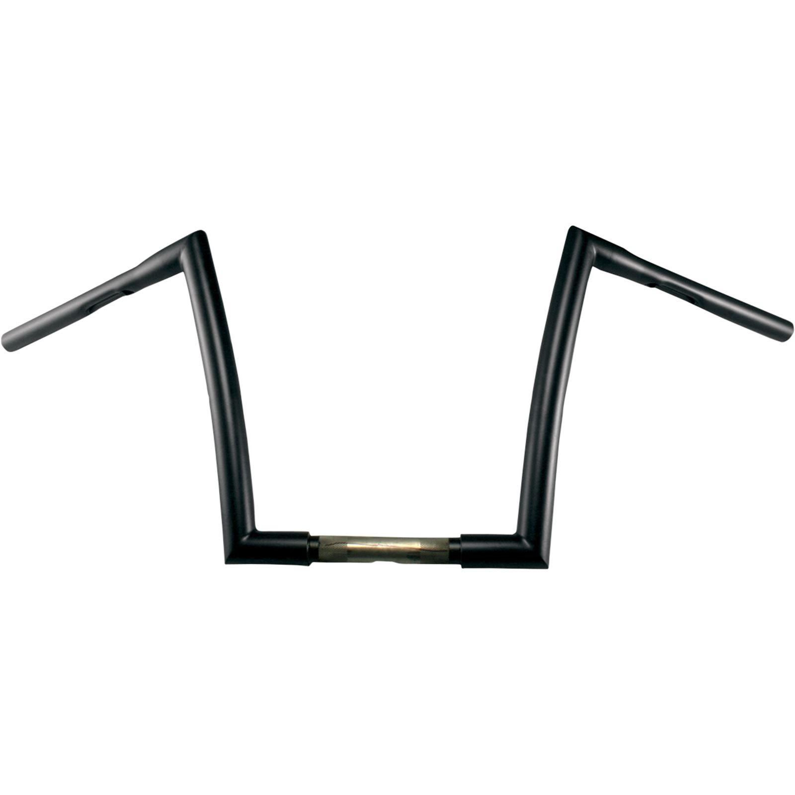 Todds Cycle Flat Black 1-1/4″ Strip Handlebar with 17″ Rise 0601-2715