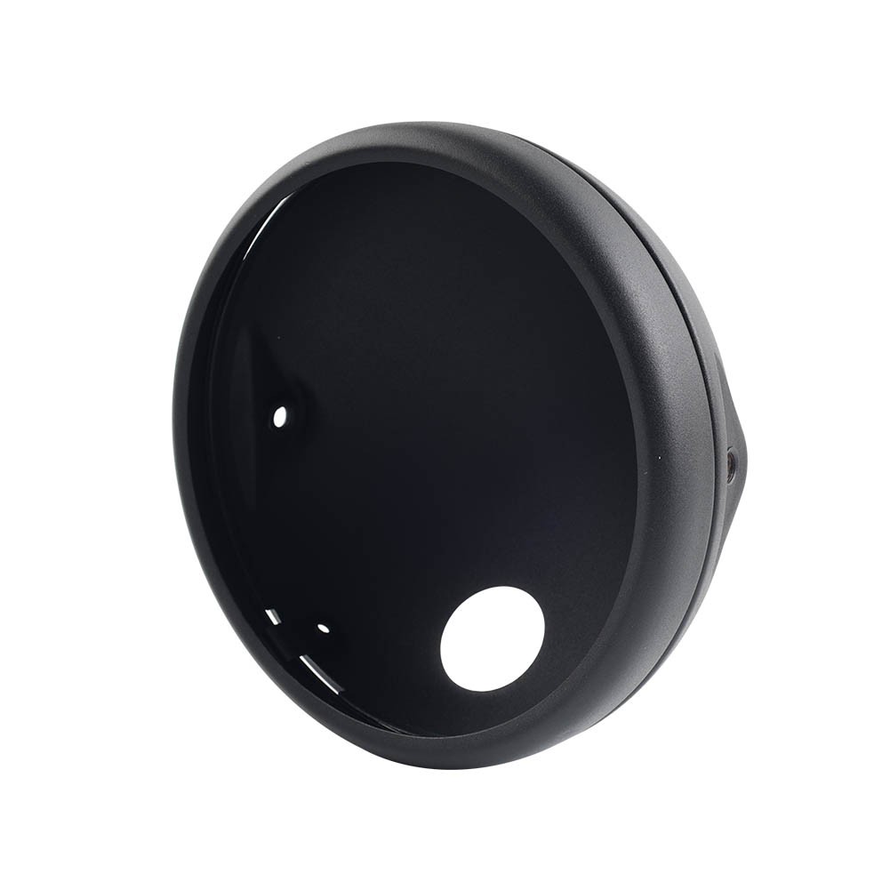 7″ Motorcycle Round Headlight Headlamp Housing Cover Bucket