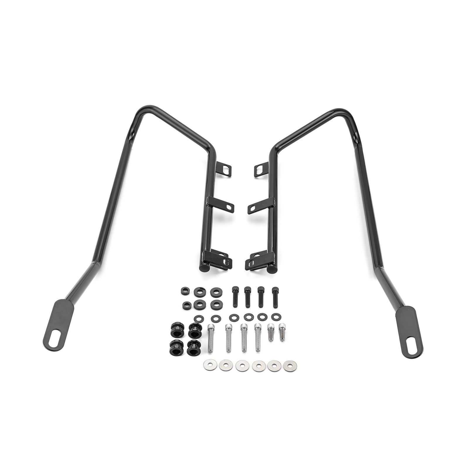 Hard Saddlebag Conversion Bracket Docking for Harley Softail FLDE FLHC w/Touring