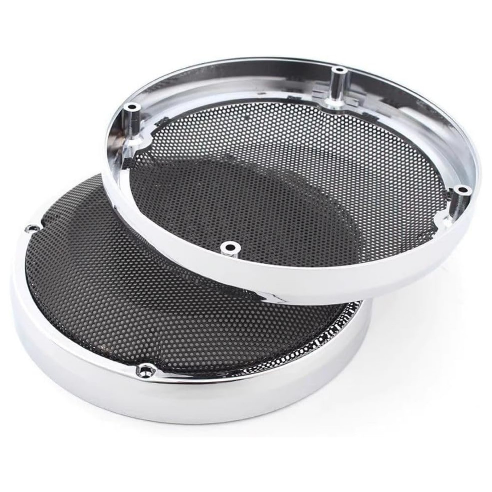 6.5″ Speaker Grill Cover For Harley Touring Lids LowerLeg Vented Fairing 1983-23