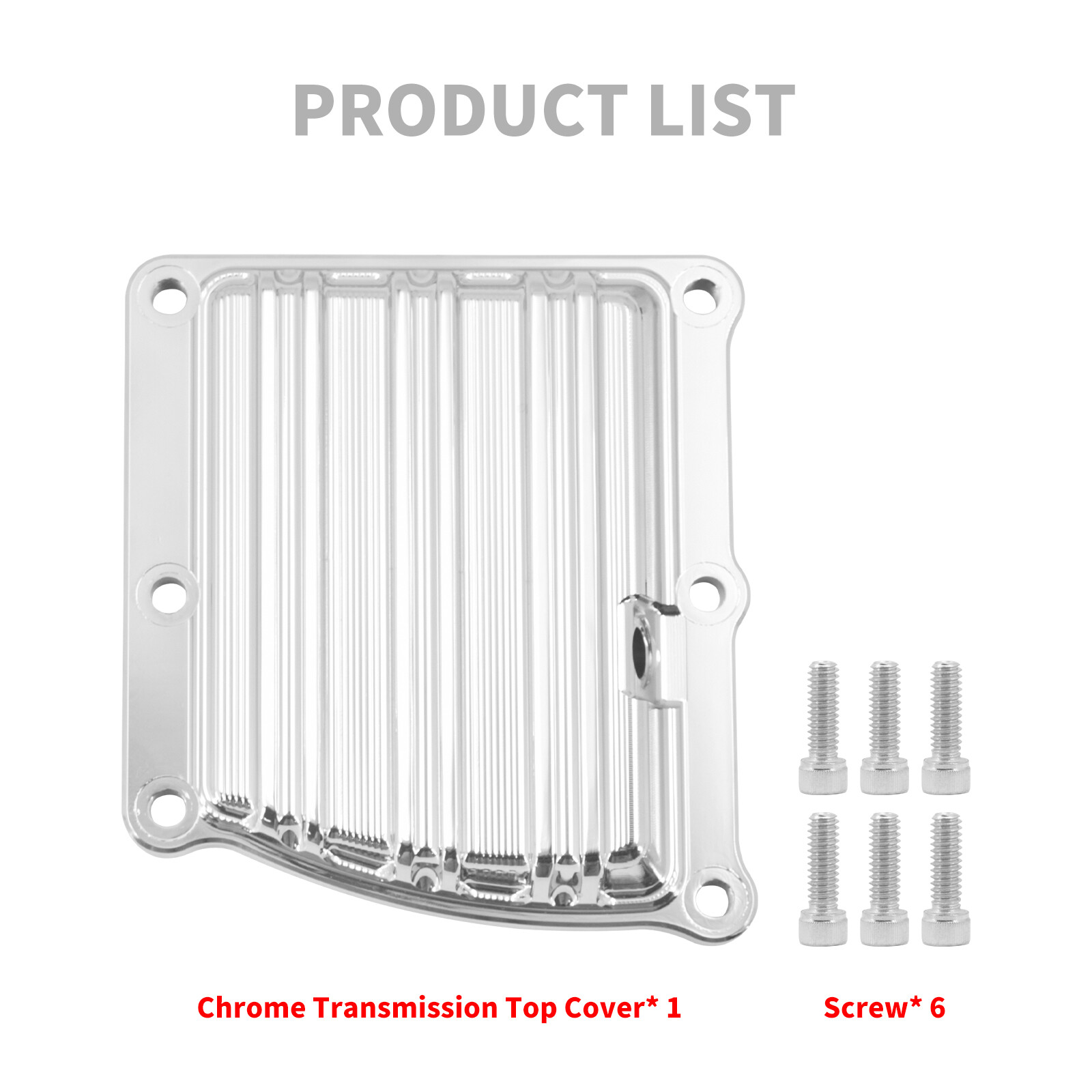 Aluminum Chrome Transmission Top Cover For Harley Softail Breakout Fat Boy 18-25